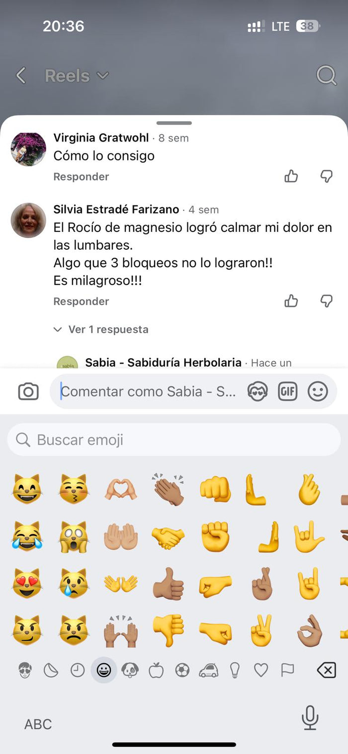 Reseña de cliente sobre alivio de dolores