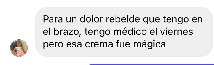 Reseña de cliente sobre Crema Magia Herbal