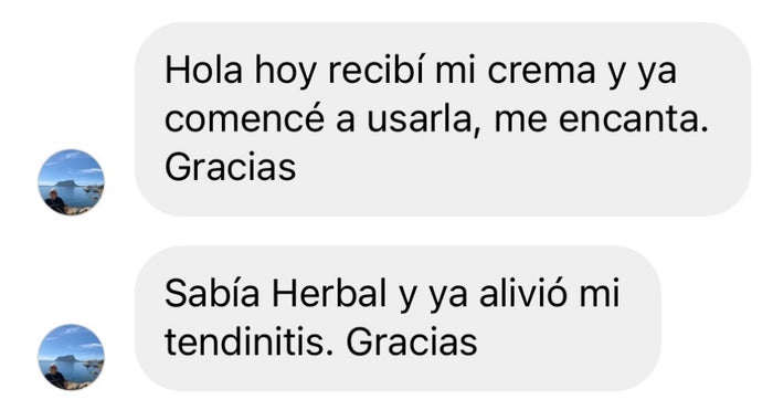 Reseña de cliente sobre Crema Magia Herbal