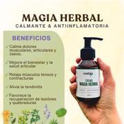 Crema Magia Herbal - para alivio de dolores