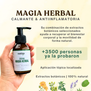 Crema Magia Herbal - para alivio de dolores