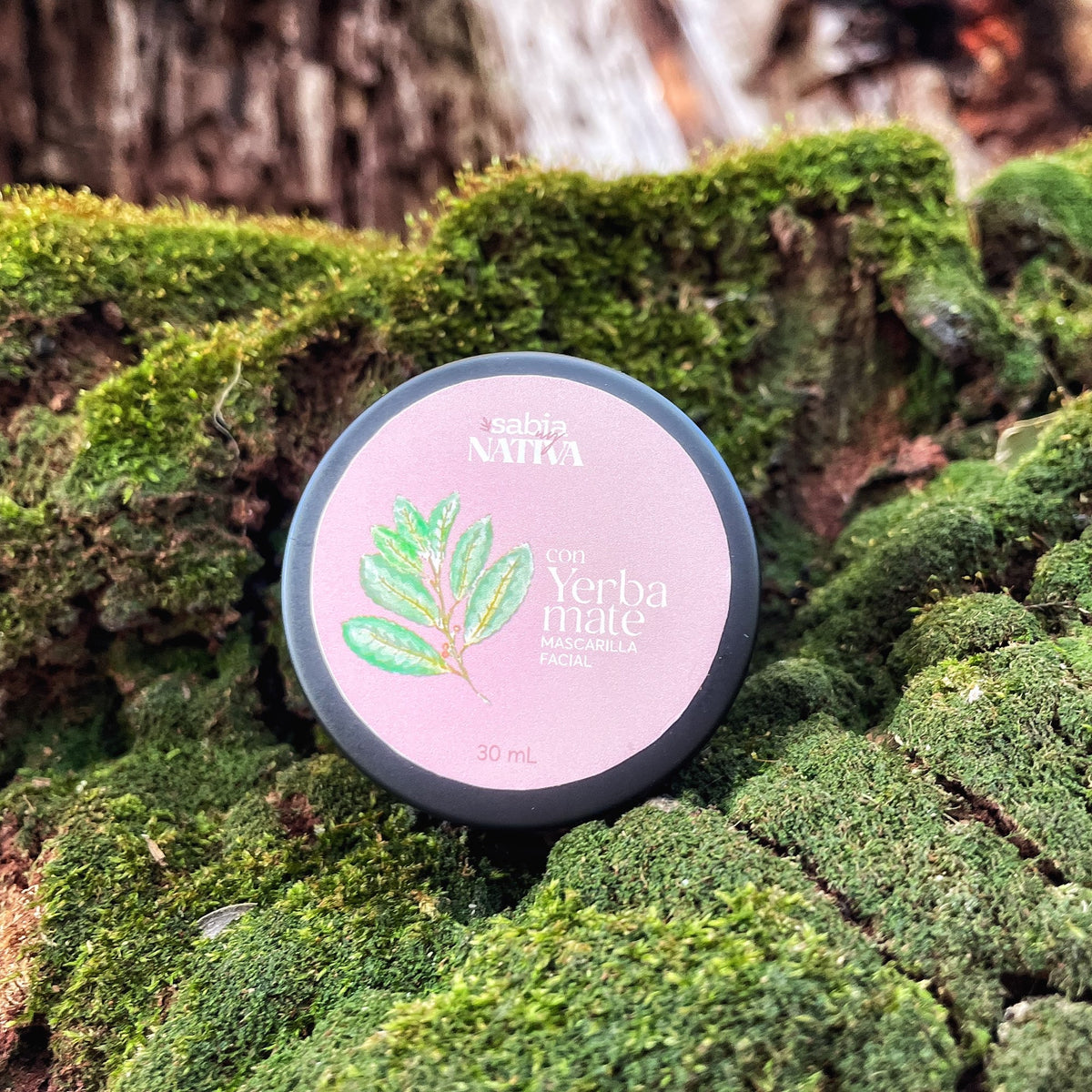 Mascarilla Facial - Yerba Mate & Tannat