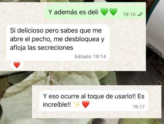 Reseña de cliente sobre Bruma Descongestiva