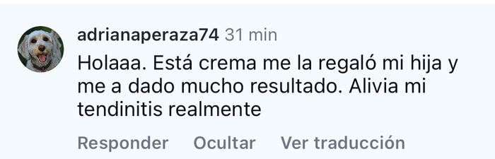 Reseña de cliente sobre Crema Magia Herbal